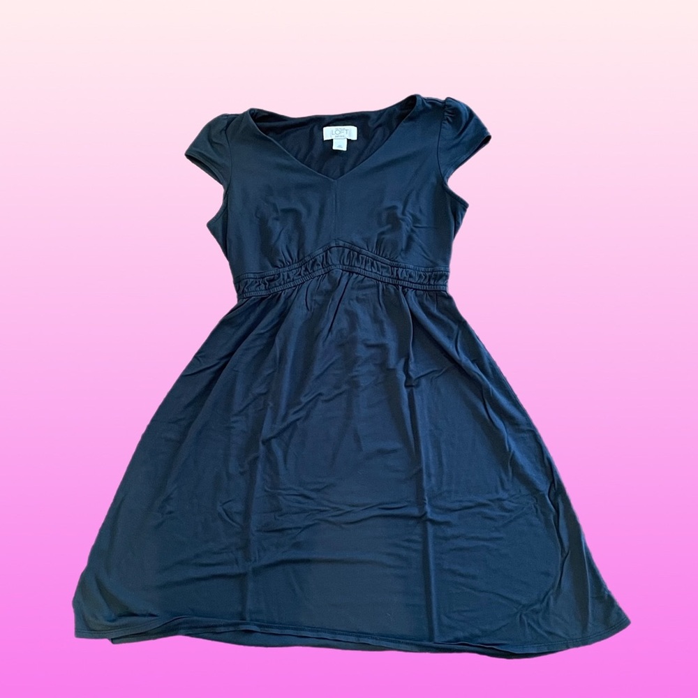 Cute Black Sleeveless Dress Size Size Petite 0P from Ann Taylor LOFT